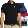 Мужские футболки хлопковые высококачественные летние бренды Tops Tees Mens Polo Рубашки с коротким рукавом. Футболка для лацката мужская мода Polos Homme RL L230715