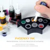 Kit de tatuagens para máquinas de tatuagem Conjunto de máquinas de tatuagens completo para iniciantes Conjunto de canetas Acessórios de maquiagem permanente Stick e pigmento punk 230715