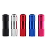 9LED Lampe de poche LED UV Light Lampe torche Lampe de poche en aluminium 395NM