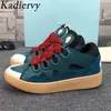 Sandaler Casual Sneaker Mixed Color Pets Up Round Toe Running Shoes Woman Woth Sole Comfort Sports Flat Man 230714