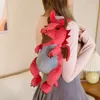 Plysch ryggsäckar mode kreativa 3D dinosauri ryggsäck söt djur tecknad plysch ryggsäck dinosaurier väska för barn barn pojke gåvor 230714