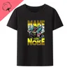 Men's T Shirts Make Some Noise DJ Cotton T-shirt Men Clothing Short-sleev Y2k Streetwear Mens Creative Koszulki Summer Street Fashion