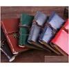 Notepads Compass Bandageds Retros Notepad Loose Leafs Small Notebooks Kraft Paper Rich Color Notebook School Supplies 5 6Lq E2 Drop Dhn3R