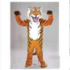 2020 Factory tiger Mascot Costume Adult Size Cartoon Character Carnival Party Outfit Suit Fancy Dress224o