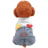 Vestuário para cães PETCIRCLE Roupas Bonito Macacão Xadrez Urso Para Pequeno Filhote Médio Gato Todas As Estações Roupas Pet Roupa Suprimentos Casaco