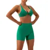 Damen Shapers Yoga-BH Crop Top Sportunterwäsche Atmungsaktiv Schickes Design Laufausrüstung Professionelles Fitnesszubehör Schwarz