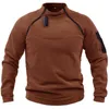 US Men's Tactical Outdoor Jacket Hunting Clothes Warm Zippers Fleece Pullover Man Windproof Spring Winter Coat Thermal