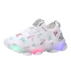 Baskets d'été Enfants Enfant Bébé Filles Papillon Cristal Led Lumineux Sport Run Chaussures 3 4 5 6 7 8 10 12 11 9 ans 230714