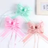 100pcs Large Size 50mm Beautiful solid color Pull Bow Ribbon Gift Packing flower bow Bowknot Party Wedding Car Room Decoration T20256R