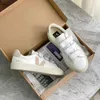 Campus cherry blossom pink casual board shoes lace-up flat leather color block magic sticker small white shoes couple shell shoes