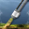 Очистки инструментов аквариум смена вода насос Электрический бак для рыбы Инструмент вакуум с разменчиком гравийного фильтра Siphon 20 Вт 220 В 230715