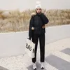 Kadınlar İki Parçalı Pantolon Kış Giysileri Kadınlar Sıcak Pantolon Takımları Pamuklu Padded Ceket Kapşonlu Parka Kalın Ceket Kadın Pantolon Set