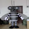 Хэллоуинский черный комарский талисман талисмана высокого качества мультипликационного скитера аниме -тема персонажа Рождественская карнавальная вечеринка модные костюмы2433
