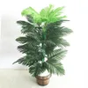 90cm 39 Cabeças Plantas Tropicais Grandes Palmeiras Artificiais Falsas Monstera Seda Folhas de Palmeiras Falsas Folhas de Plantas Para Decoração de Jardim em Casa278y