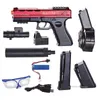 Sand Play Water Fun Electric Splatter Ball Gel Blaster Toy Gun Atividades ao ar livre Jogos Airsoft Pistol Com 10000 Beads For Boy Kids Gift 230714