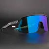 Designer Sport Radfahren Outdoor Fahrradbrille 3 Objektiv Polarisierte Tr90 Photochrome Sonnenbrille Angeln Laufen Sport Männer Frauen Sonne