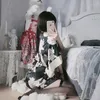 Японское платье кимоно сексуально сакура девушка гейша костюм женщина Robe Vintage Haori Короткий юката косплей ванна в шелковой одежду Этническая C272X