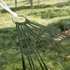 Camp Furniture Hammock Nylon Mesh Net Outdoor Sleeping Swing Portable Personal Camping Hiking Green