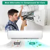 Lint Removers Electrical dust blower 3speed Air Dusterperformancestrong 60000 RPM air fan electronics cleaner for laptop office equipment 230714