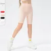 lu Pantaloncini da yoga per bambini Completi a vita alta Abbigliamento sportivo Foderato Abbigliamento fitness Pantaloni corti Ragazze che corrono Elastico ll23403