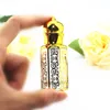 Perfume Bottle 10 pieces/batch 3ml 6ml 12ml mini empty glass perfume bottle dropper essential oil bottle with glass sticker 230715