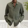 Camisas casuais masculinas Ocasião: esta blusa é a escolha perfeita para festas de trabalho, férias, escritório em casa.