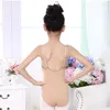 Sahne Giyim Kız Bale Dans Leotard Çocuklar Çocuk Jimnastik Tulum Uygulama Performans Kostümleri