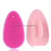 فرش الاستحمام الإسفنج أجهزة التنظيف sile face scrubber يدوي الوجه منظف فرشاة ناع