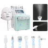 New 7 in 1 Hydrogen Oxygen Small Bubble Machine RF Beauty Instrument Skin Care Facial Spa H2O2 Hydro Dermabrasion Rejuvenation