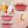 Lip Gloss Jelly Clear Oil Moisturizing Hydrating Coat For Lipstick Makeup Water Light Crystal Plumping Women Lips Care