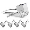 Cheese Tools 4 In1 304 Grattugia in acciaio inossidabile 431 Cilindro Rotazione manuale Home Kitchen Cutter Grinder 230714