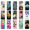 For Samsung Galaxy S21 Ultra 5G Case Plus Phone Back Cover FE Silicon TPU Winter Snow Christmas