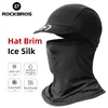 Fietsen Caps Maskers ROCKBROS Fietsen Zonbescherming Cap Mannen Vrouwen Ijs Zijde Anti-Uv Hoed Outdoor Sport Bivakmuts Voor Vissen Motorfiets Half Gezichtsmasker 230715