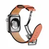 Montres Bracelet en cuir véritable pour Bracelet de montre Apple 44mm 45mm 42mm 38mm Bracelet pour Iwatch 8 Ultra 49mm bande 41mm 40mm