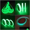 Adhesive Tapes Luminous Tape Self Pet Warning Night Vision Glow In Dark Wall Sticker Fluorescent Emergency 157 G2 Drop Delivery Offi Dhu5I
