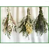 Decorative Flowers Natural Dried Bouquet Artificial Plants Country Wedding Party Dry Eucalyptus Leaves For Boho Home Decor DIY Crafts