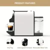 CHULUX 1pc 1400W Machine à expresso pour capsules Nespresso, tasses à expresso et Lungo, une tasse Premium italienne 20 Bar ODE Pompe Espresso Maker