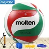 Balls Original Molten Volleyball V5M2700 Märke Högkvalitativ äkta smält PU -material Officiell storlek 5 Storlek 4 230715