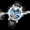 Altri Orologi TEVISE Orologio Automatico Uomo Luxury Sport Meccanico Mens Hollow Luminous Skeleton Orologio da Polso Relogio Masculino 230714