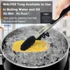 Kookgerei WALFOS 22 CM en 30 CM Food Grade 100 Siliconen Tong Keuken Tang Gebruiksvoorwerp Clip Klem Salade Serveren BBQ Gereedschap 230714