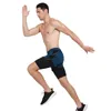 Mäns shorts arsuxeo herrar 7-tums sprint 2-i-1 snabb torr träningsträning med dragkedja träning jogging gym 230714