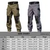 Fur Military Tactical Cargo Pants Men Army Training Trousers Multi Pockets Wearresistant Waterproof Pant Male Hiking Casual Pants