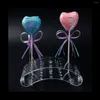 Haken 2 Stuks 20 Gat Lollipop Houder Display Stand Acryl Helder Snoep Voor Bruiloft Verjaardag Dessert