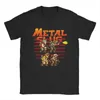 Herr t shirts metal snigel pixel fan art arcade game retro gamer videospel skjorta bomull tees korta ärm tryckta kläder