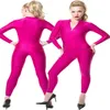 Pink Lycra Spandex CatSuit Costume Front Dxträppanal