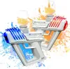 Sand Play Water Fun Electric Gel Blaster Gun Toy Gun Water Ball Gun Automatic Space Outdoor Shooting Game Guns For Children Gift 230714