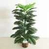 90cm 39 Cabeças Plantas Tropicais Grandes Palmeiras Artificiais Falsas Monstera Seda Folhas de Palmeiras Falsas Folhas de Plantas Para Decoração de Jardim 290W