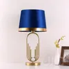 Table Lamps JJC Light Luxury Desk Lamp Living Room Bedroom Bedside Model Simple Postmodern American Study