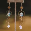 Sud Crescent Suncatcher Propater Vaning Sun Moon Lover Give 230714