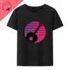 Camisetas masculinas Guitar Retro Vintage Cotton T-shirts Cartoon Style Cool Camisetas estampadas Top Men Clothing Graphic Tshirts Solto